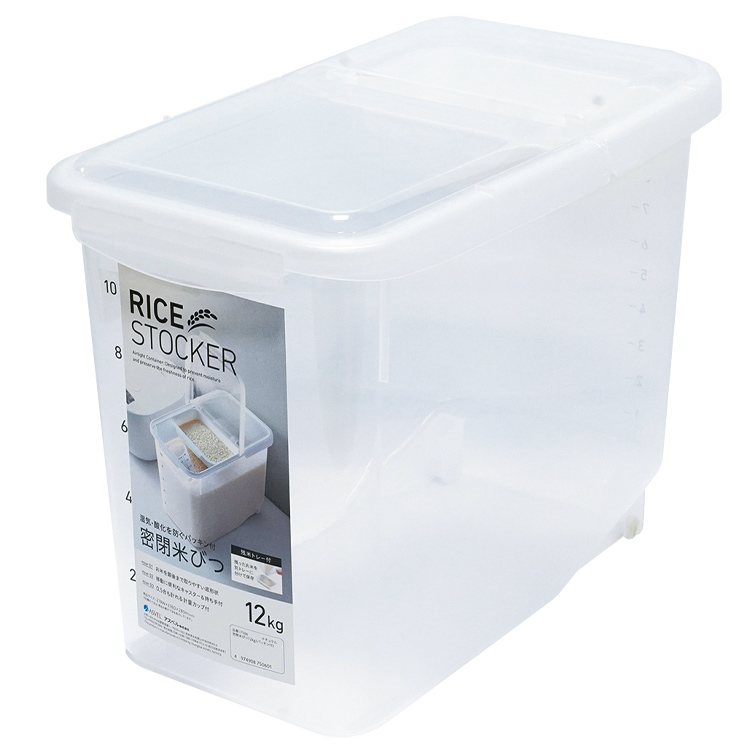 密閉米びつ１２㎏（パッキン付） 画像