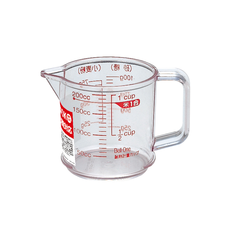 耐熱計量カップ・Ｒ２００ 画像